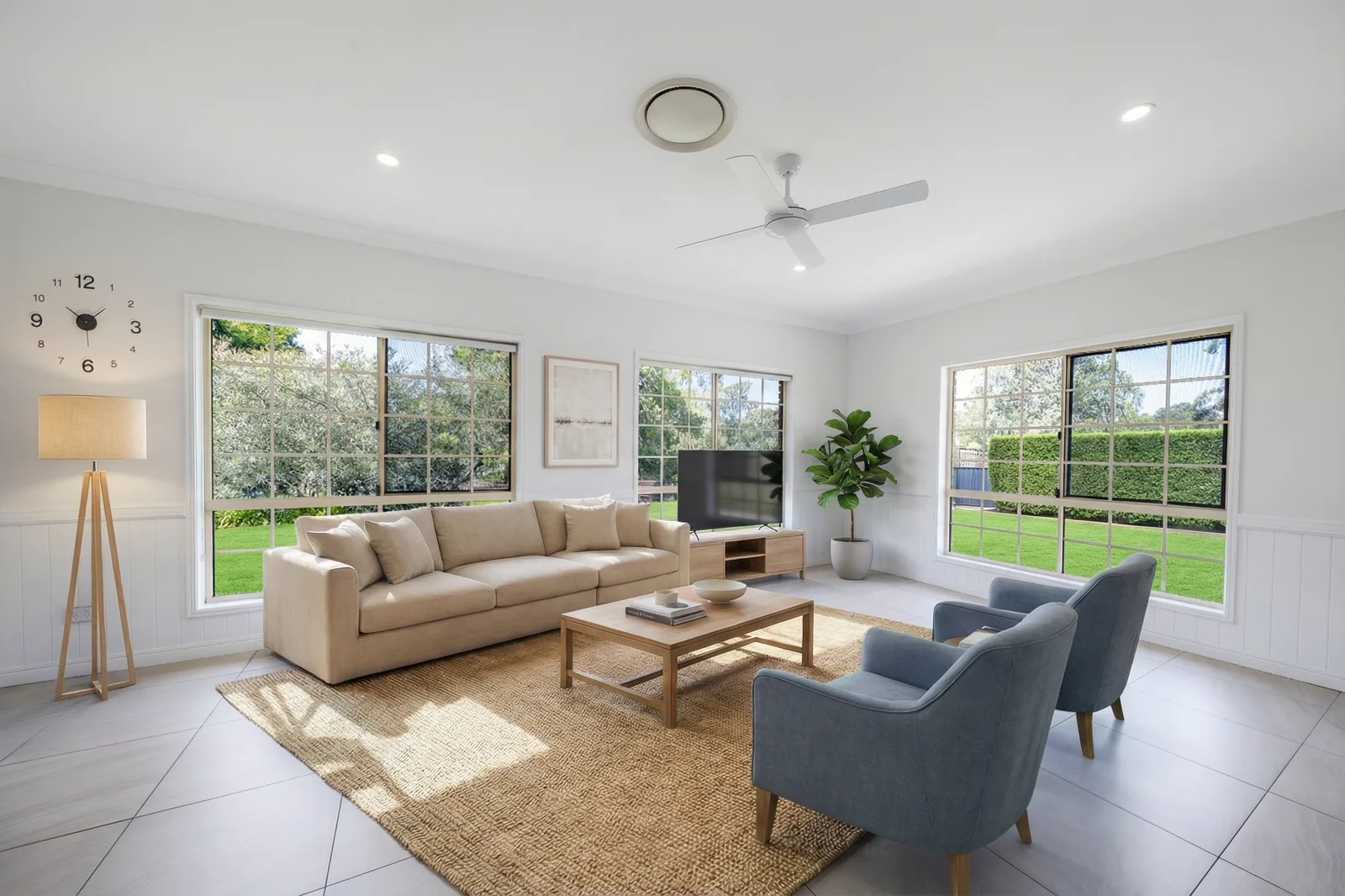 Virtual Staging, after AI processing